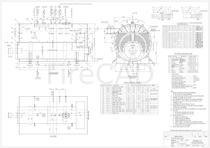 Boiler services Engineering, boiler drawings, consultancy, boiler