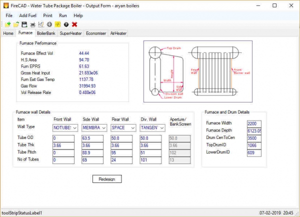 Boiler Design: Software for Coal,Wood,bagasse,oil,Gas boilers of Water ...